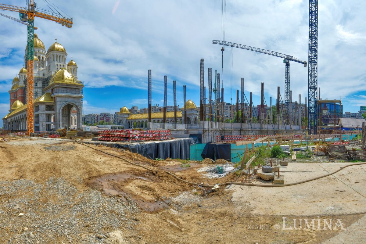 Șantierul Catedralei Naționale la jumătatea anului 2023 263797