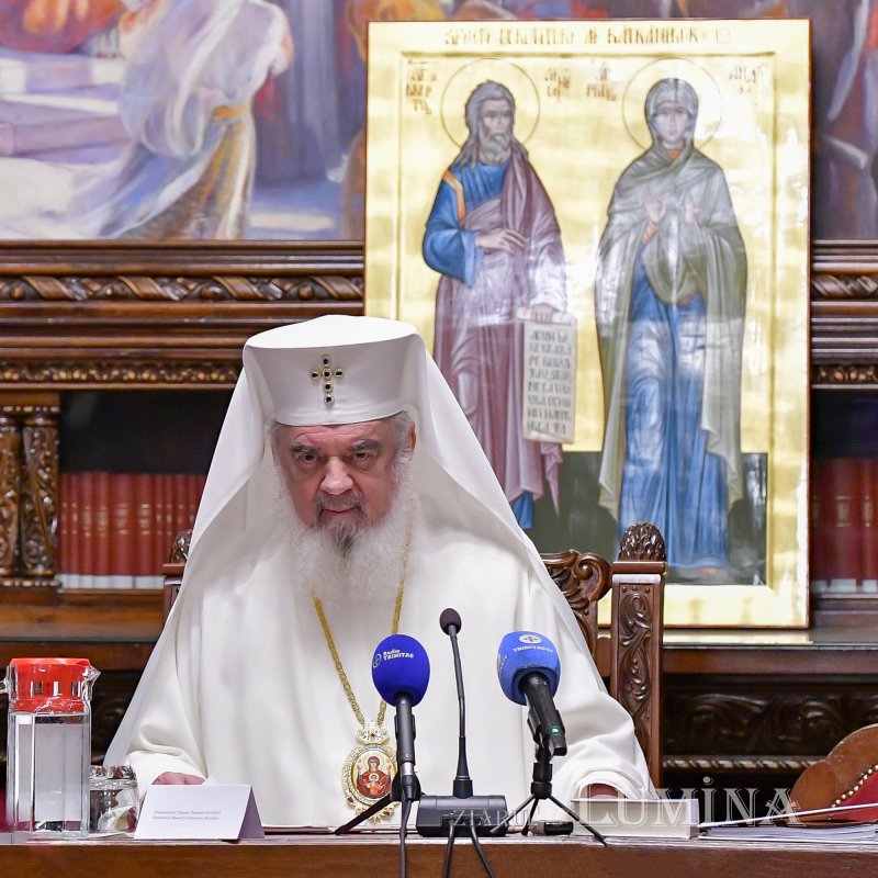 Întrunirea Sinodului Mitropoliei Munteniei și Dobrogei la Reședința Patriarhală 270013