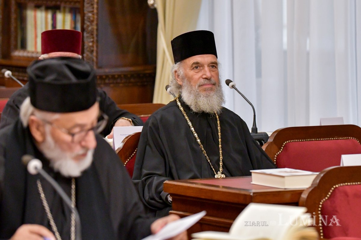 Întrunirea Sinodului Mitropoliei Munteniei și Dobrogei la Reședința Patriarhală 270016