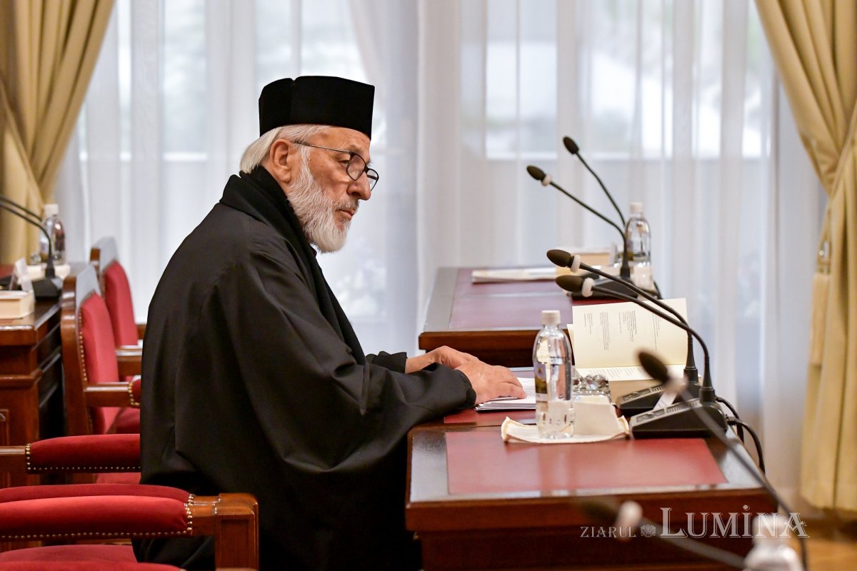 Întrunirea Sinodului Mitropoliei Munteniei și Dobrogei la Reședința Patriarhală 270044