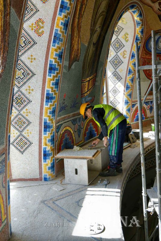 Șantierul Catedralei Naţionale la începutul toamnei 269899