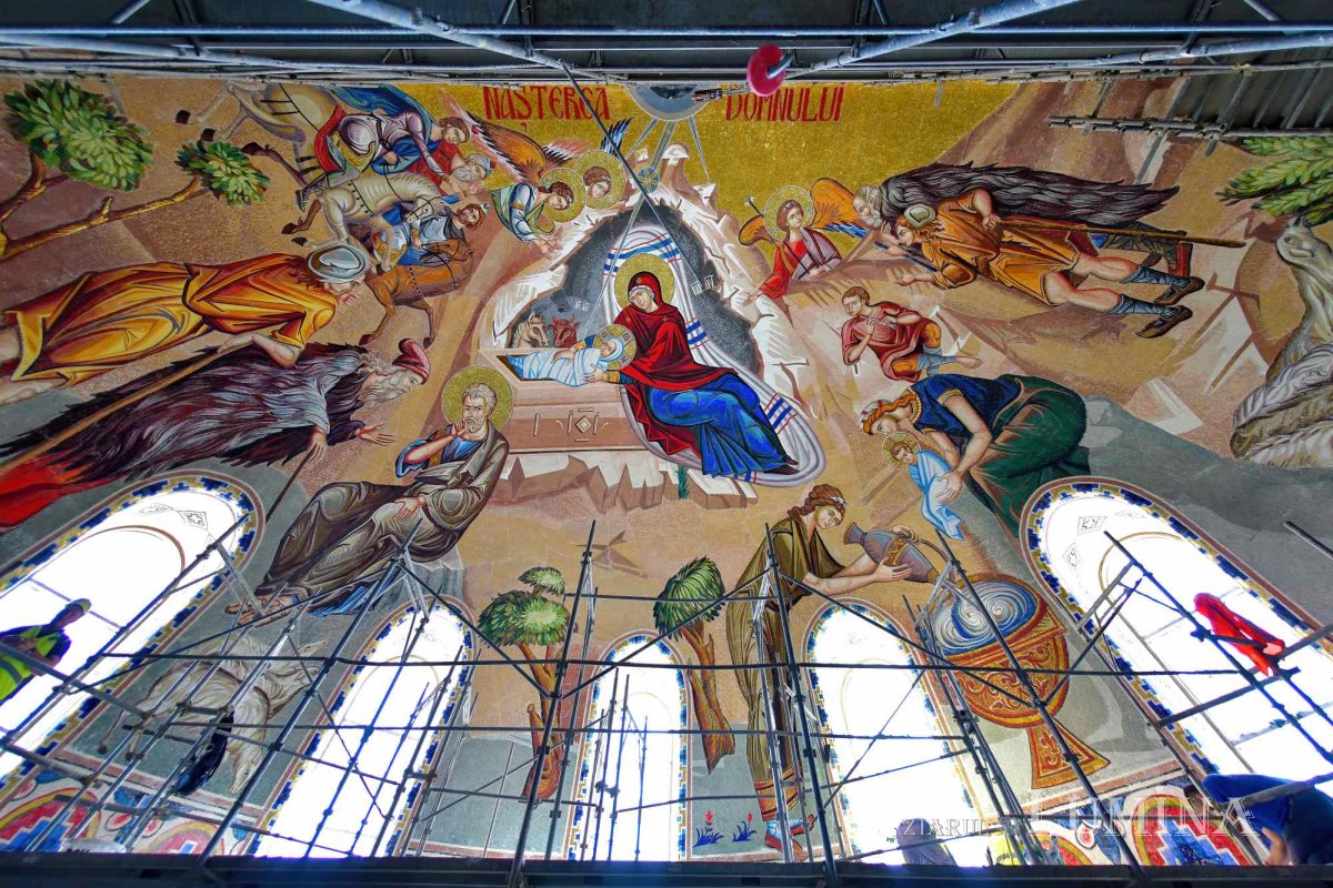 Șantierul Catedralei Naţionale la începutul toamnei 269900