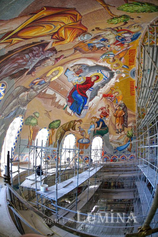 Șantierul Catedralei Naţionale la începutul toamnei 269903