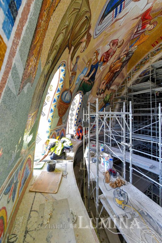 Șantierul Catedralei Naţionale la începutul toamnei 269904