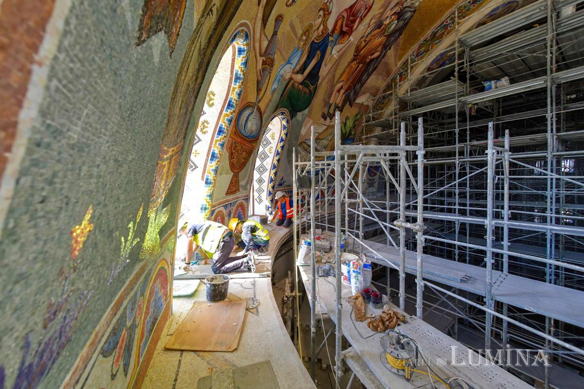 Șantierul Catedralei Naţionale la începutul toamnei 269906