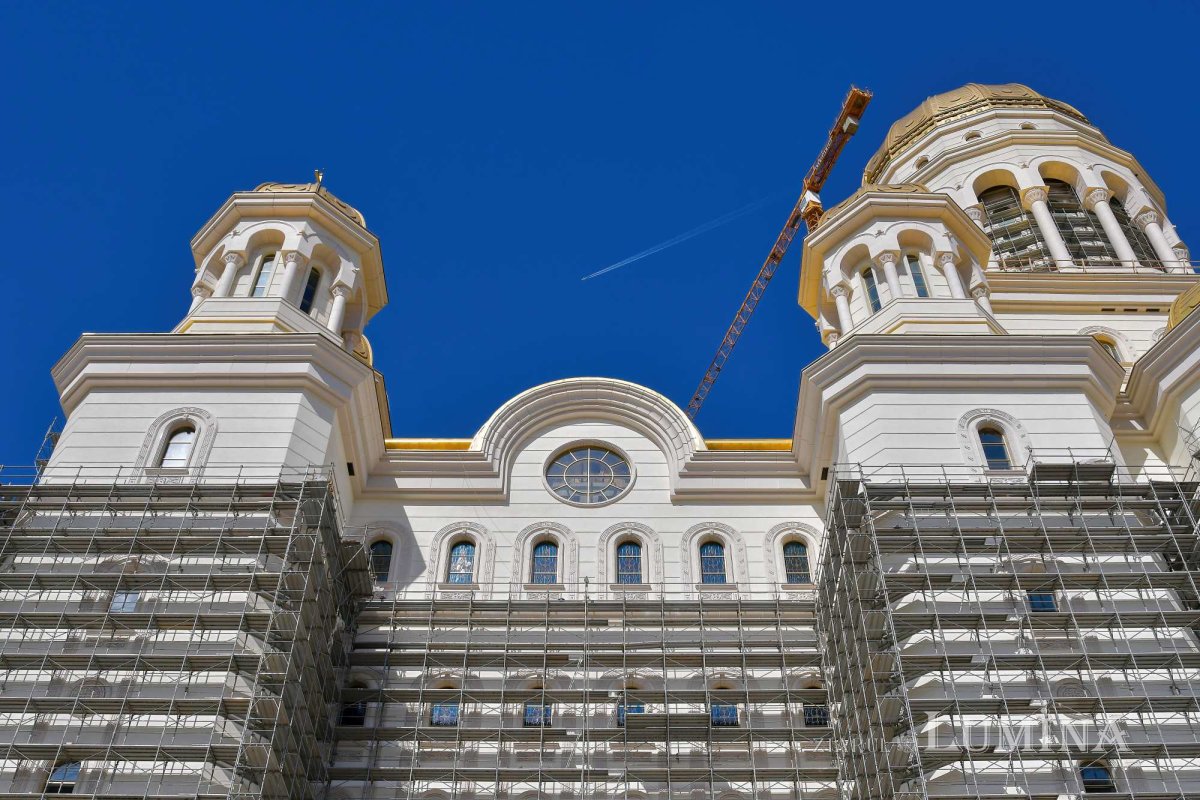 Șantierul Catedralei Naţionale la începutul toamnei 269910