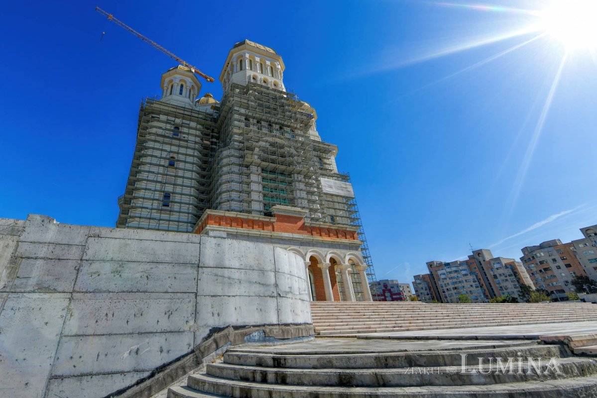 Șantierul Catedralei Naţionale la începutul toamnei 269916