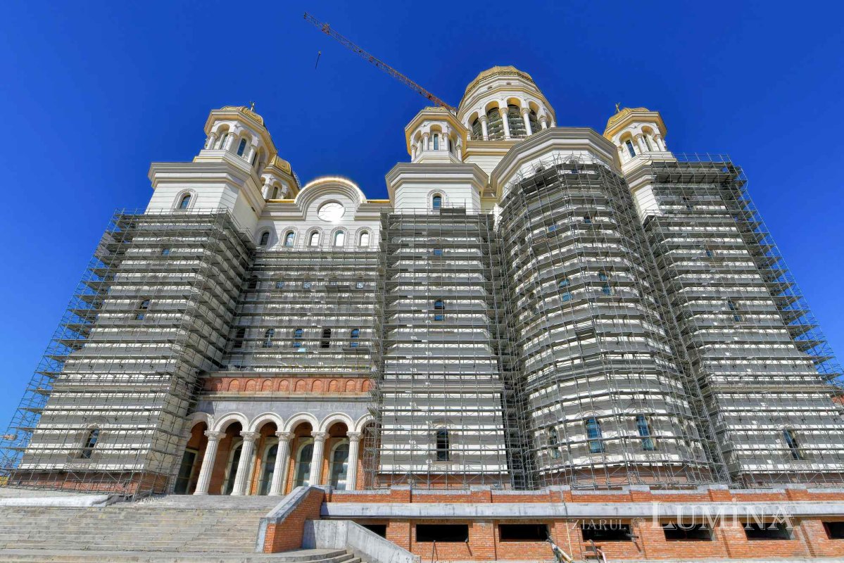 Șantierul Catedralei Naţionale la începutul toamnei 269917