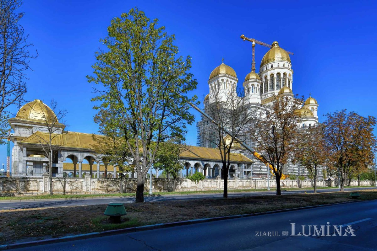 Șantierul Catedralei Naţionale la începutul toamnei 269922