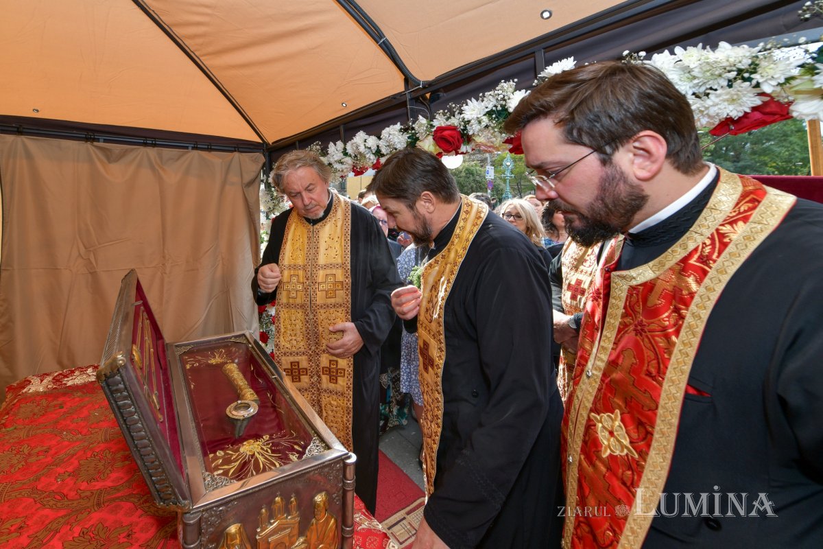 Cinstirea Sfântului Mucenic Ciprian la biserica sa din Capitală 270412