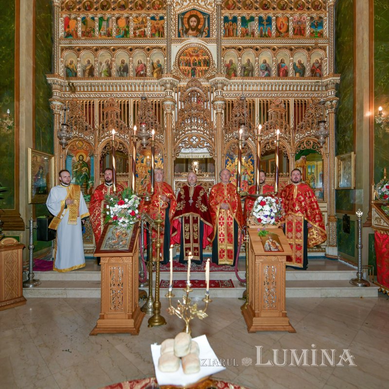 Cinstirea Sfântului Mucenic Ciprian la biserica sa din Capitală 270444