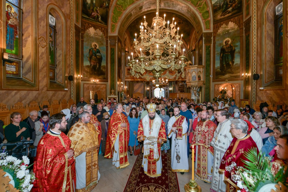 Cinstirea Sfântului Mucenic Ciprian la biserica sa din Capitală 270470