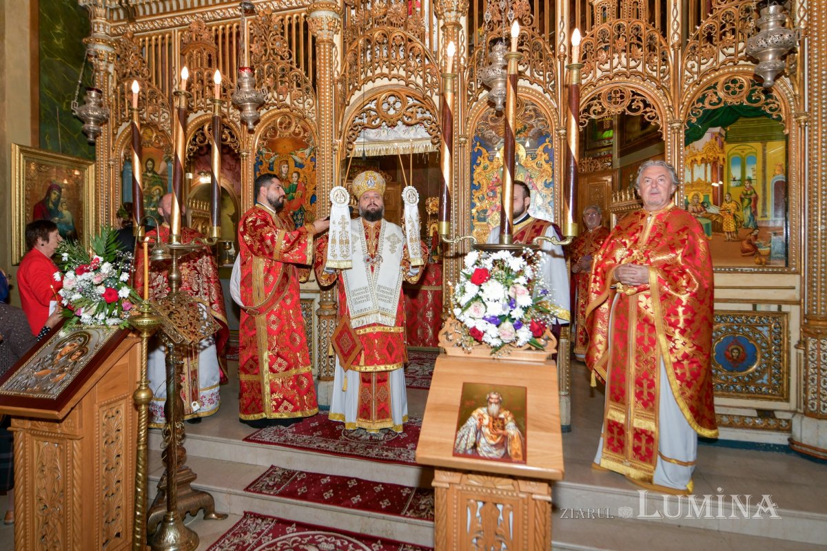 Cinstirea Sfântului Mucenic Ciprian la biserica sa din Capitală 270479