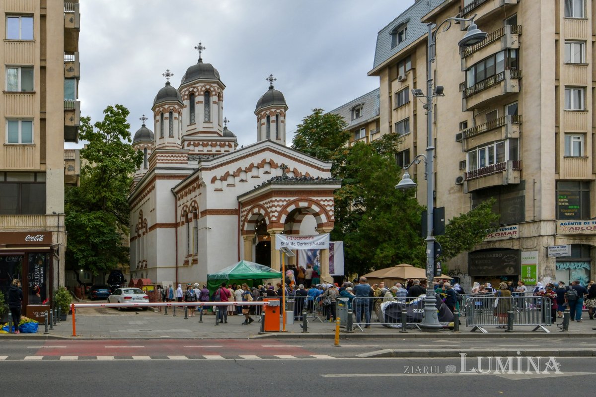 Cinstirea Sfântului Mucenic Ciprian la biserica sa din Capitală 270506