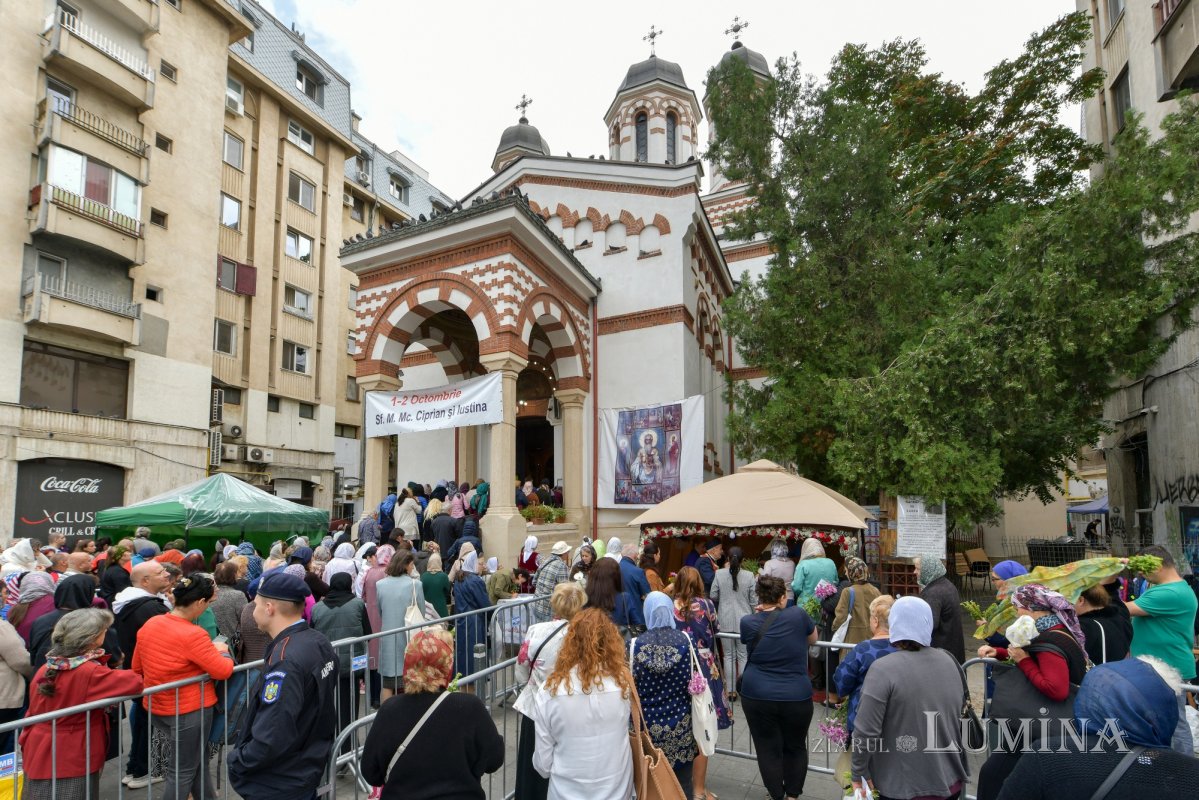 Cinstirea Sfântului Mucenic Ciprian la biserica sa din Capitală 270507