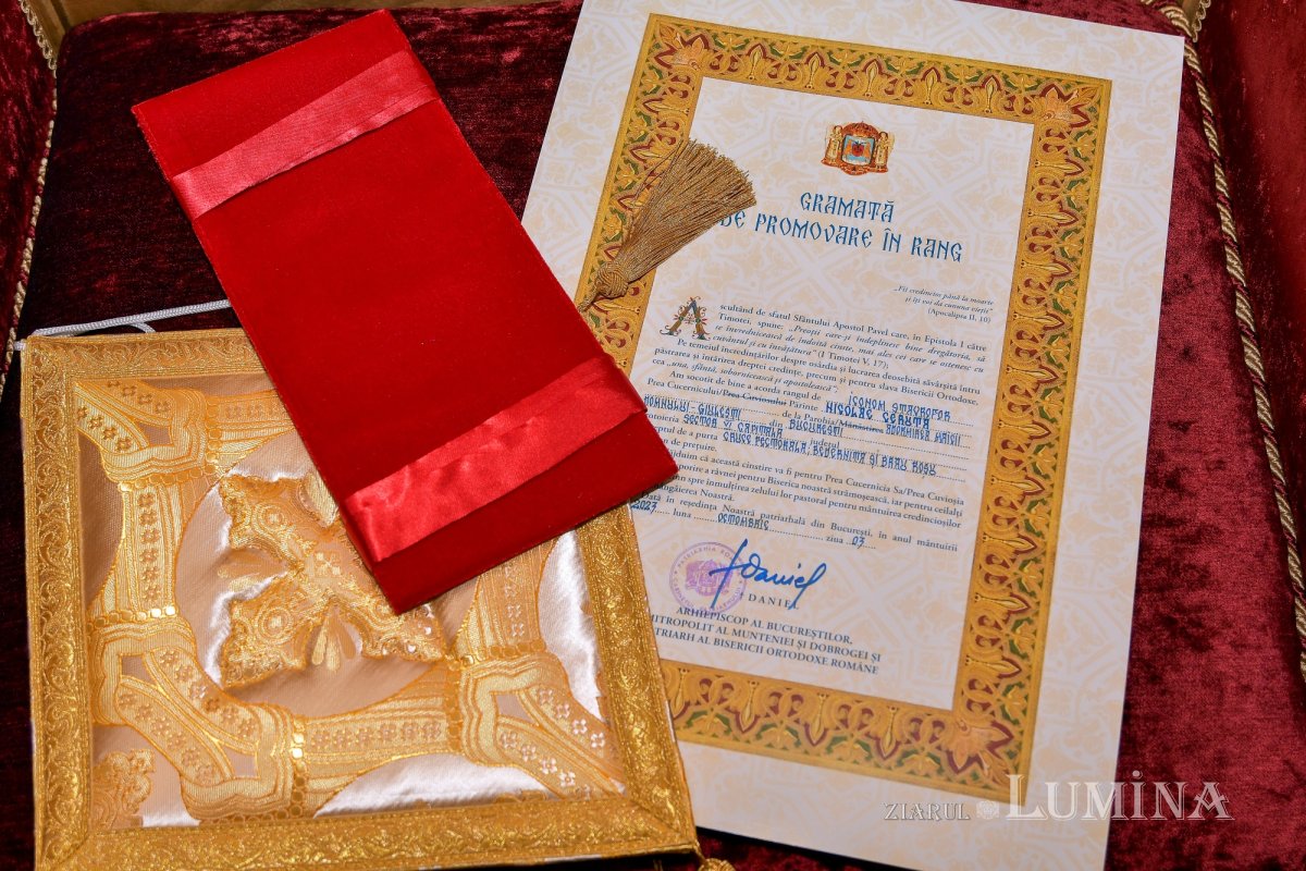 Ridicări în rang pentru ostenitori din administrația bisericească 270638