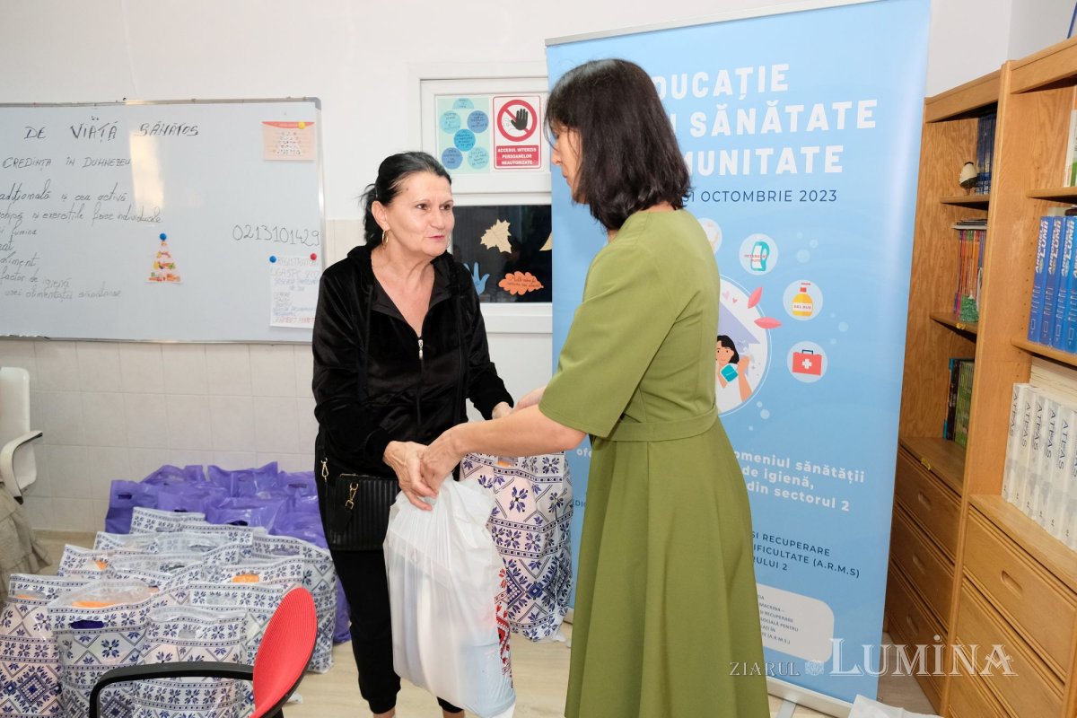 Proiect de educație sanitară pentru nevoiași din sectorul 2 270717