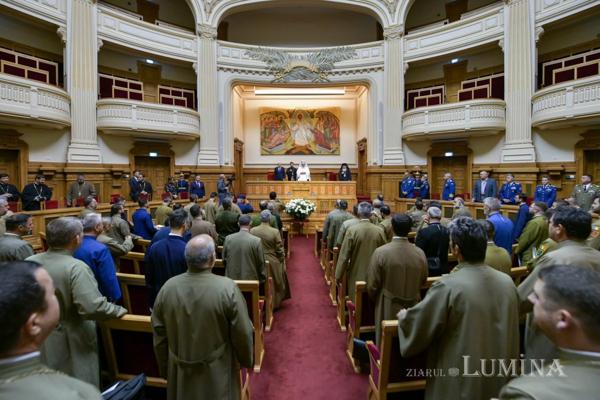 Preoții militari din MApN s-au reunit la Palatul Patriarhiei 270823