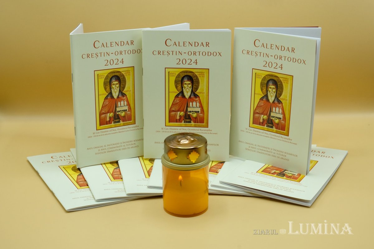 A apărut Calendarul creștin-ortodox pentru anul 2024 273090