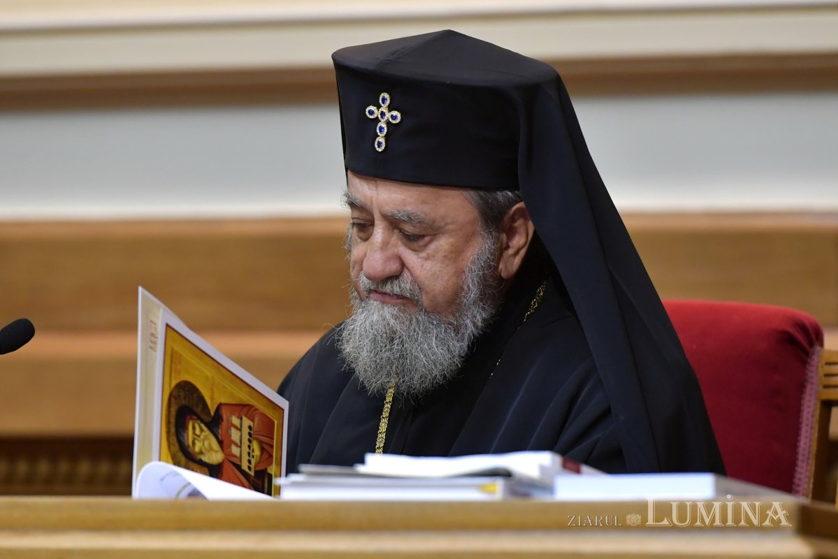 Ședință de lucru a Sfântului Sinod la Palatul Patriarhiei 273965