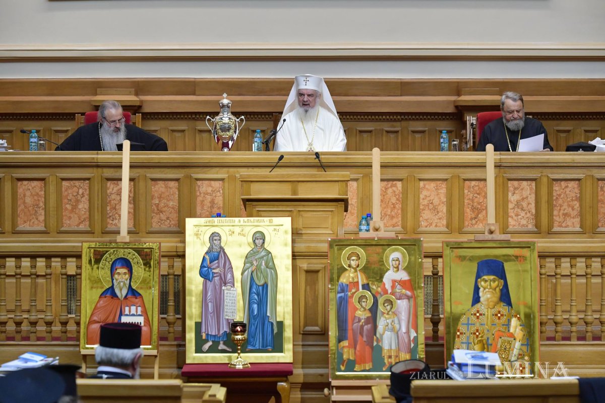 Ședință de lucru a Sfântului Sinod la Palatul Patriarhiei 273997