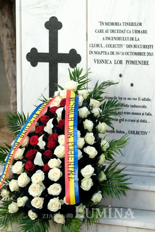Rugăciune pentru odihna sufletelor victimelor de la clubul Colectiv 274873