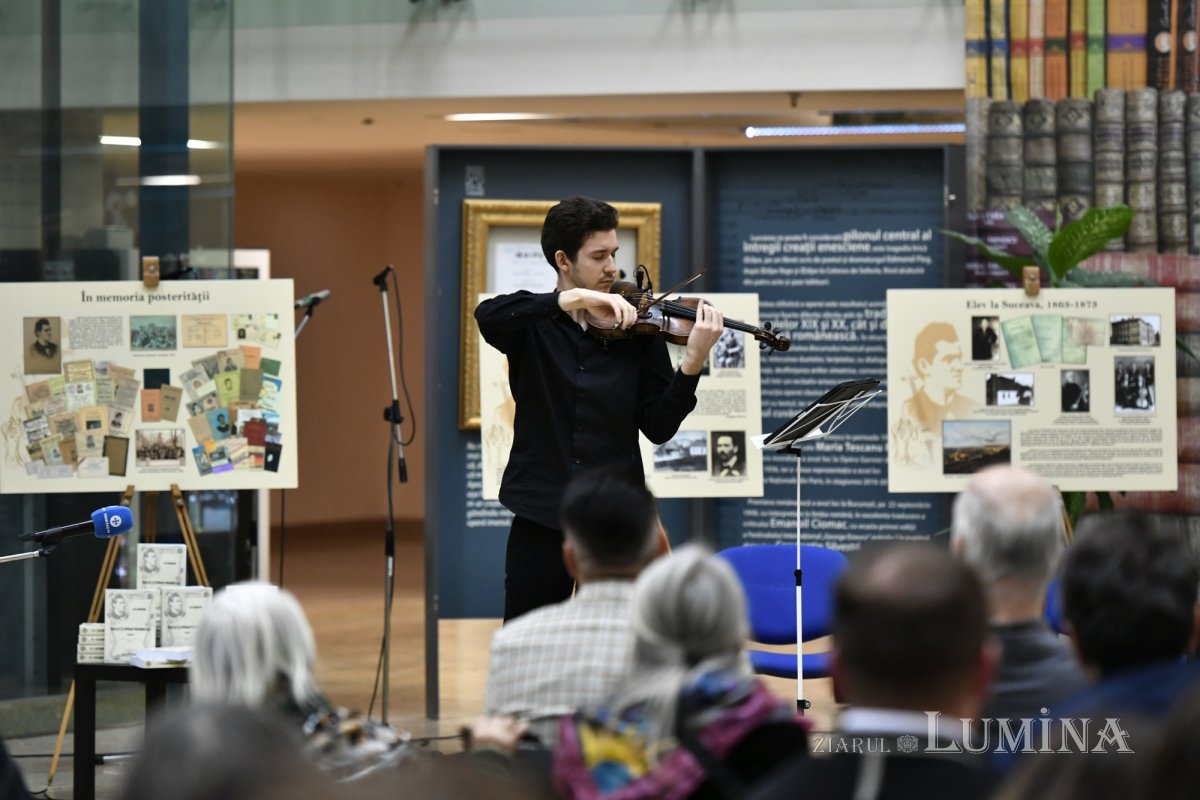 Dimitrie Cantemir și Ciprian Porumbescu omagiați la Biblioteca Națională 275303