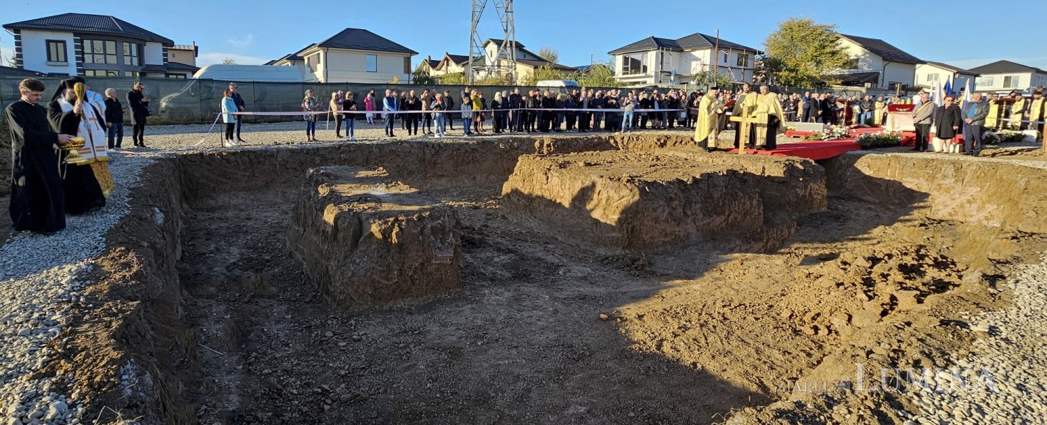 Început binecuvântat pentru un nou lăcaș de rugăciune în județul Ilfov 277001