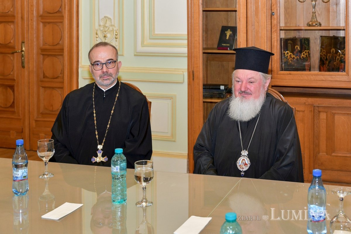 Oaspete armean catolic în vizită la Palatul Patriarhiei 277216