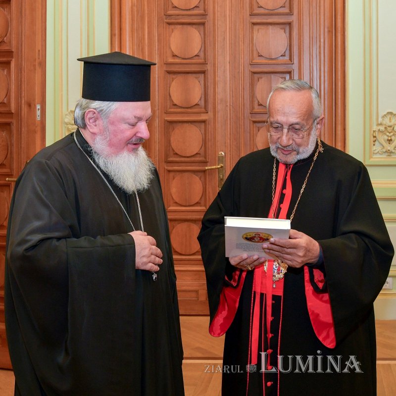 Oaspete armean catolic în vizită la Palatul Patriarhiei 277221