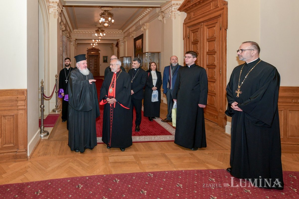 Oaspete armean catolic în vizită la Palatul Patriarhiei 277225