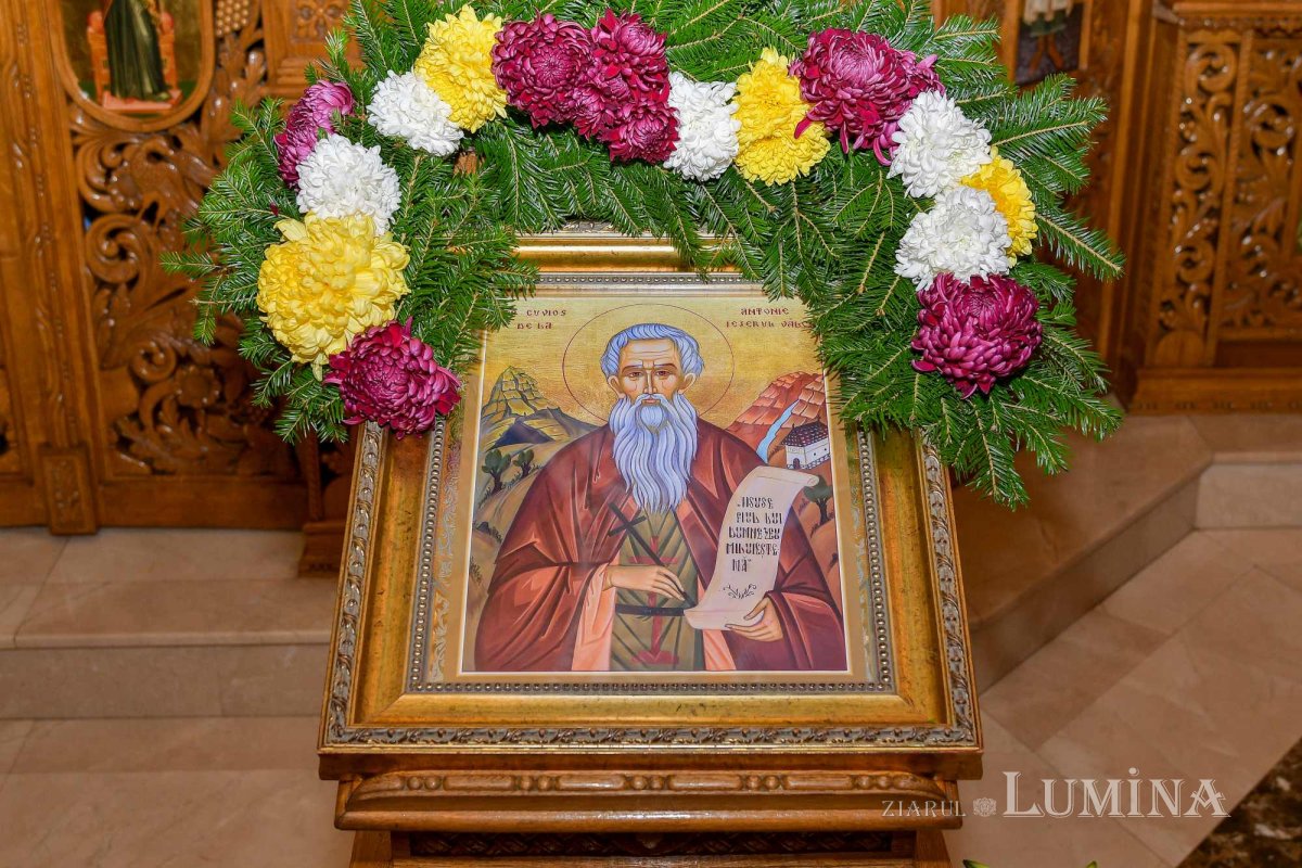Cinstirea Sfântului Antonie de la Iezerul Vâlcii în biserica sa din Capitală 277984