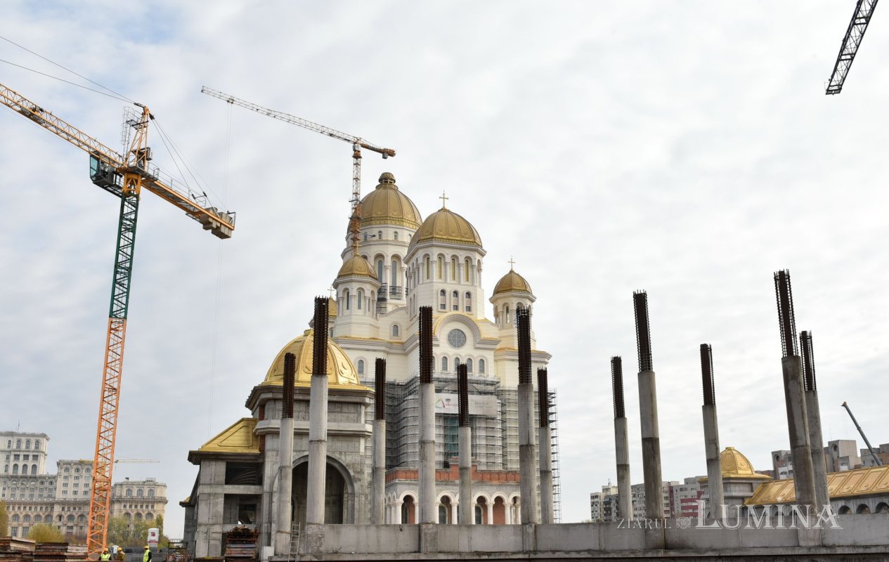 Șantierul Catedralei Naționale la cinci ani de la sfințirea Altarului 277977
