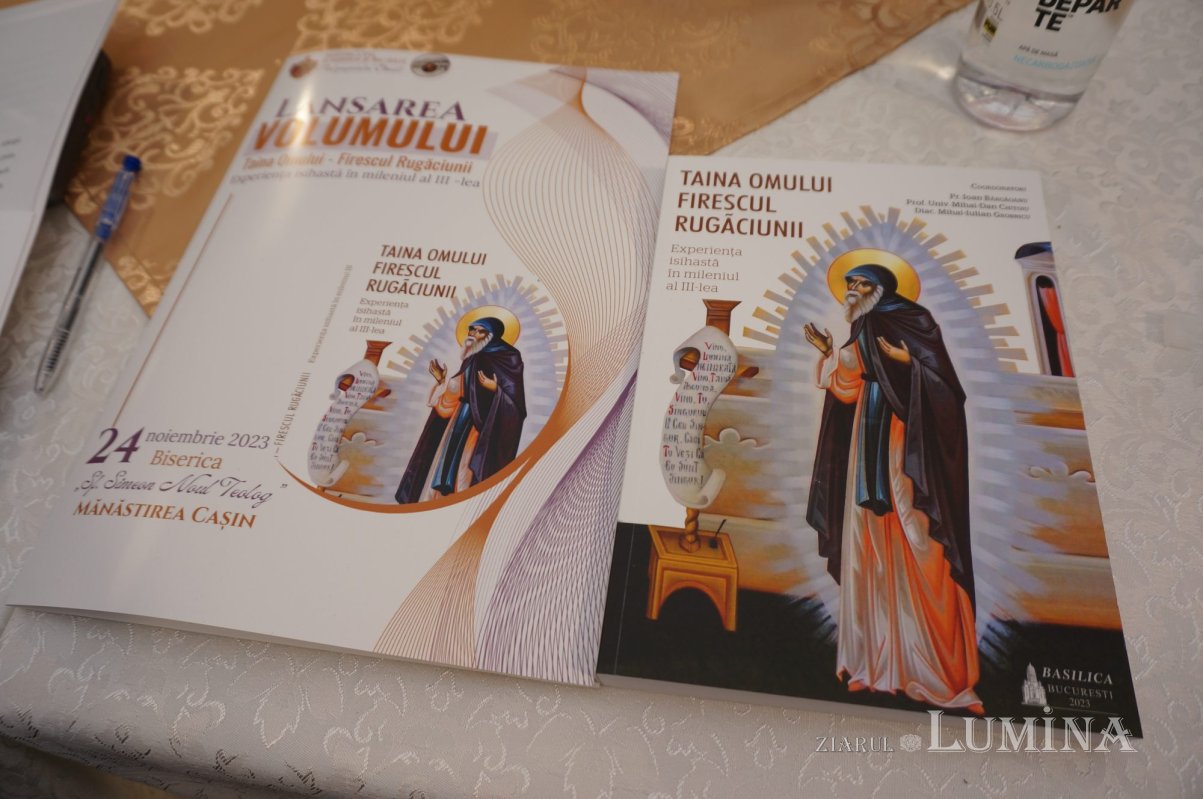 Lansarea volumului „Taina omului, firescul rugăciunii. Experiența isihastă în mileniul al III‑lea”, la Protoieria Onești 278098