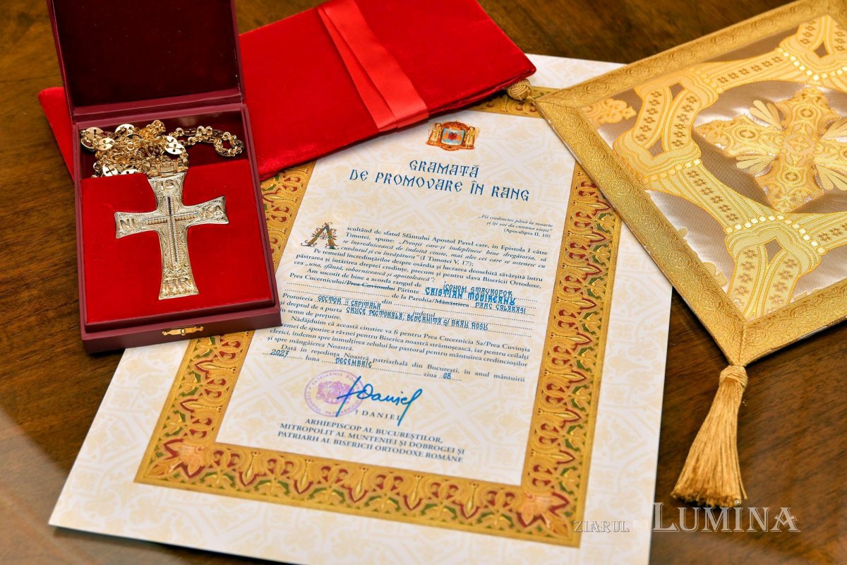 Promovări în rang pentru preoți din Arhiepiscopia Bucureștilor  280184