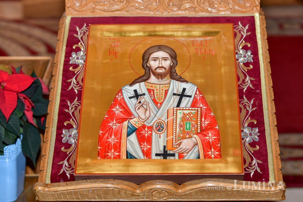 Sfântul Elefterie cinstit la biserica sa din Capitală 280893