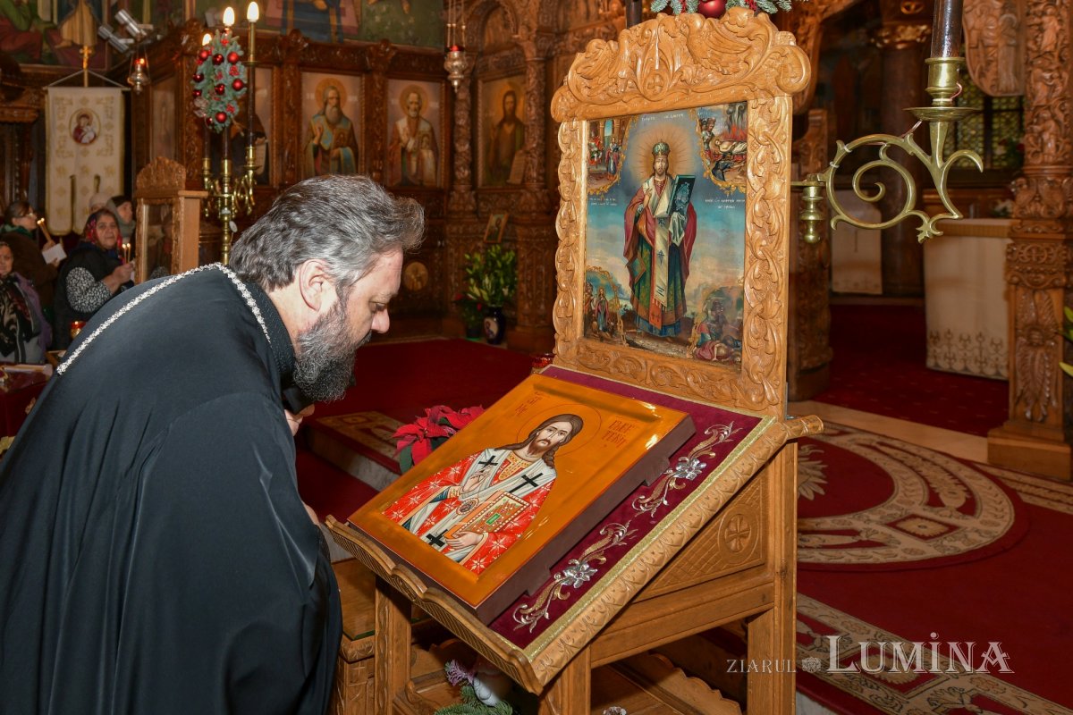 Sfântul Elefterie cinstit la biserica sa din Capitală 280894