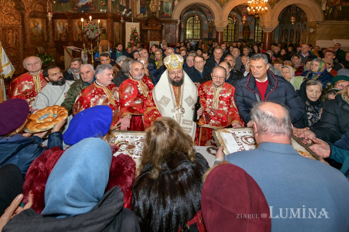 Sfântul Elefterie cinstit la biserica sa din Capitală 280961