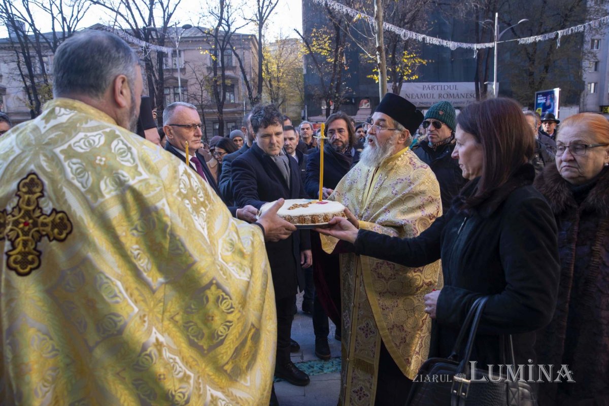Monument comemorativ inaugurat la Sala Dalles din București 282013