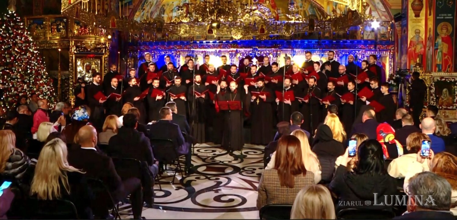 Concert de colinde la Mănăstirea Pantocrator din județul Teleorman 282228