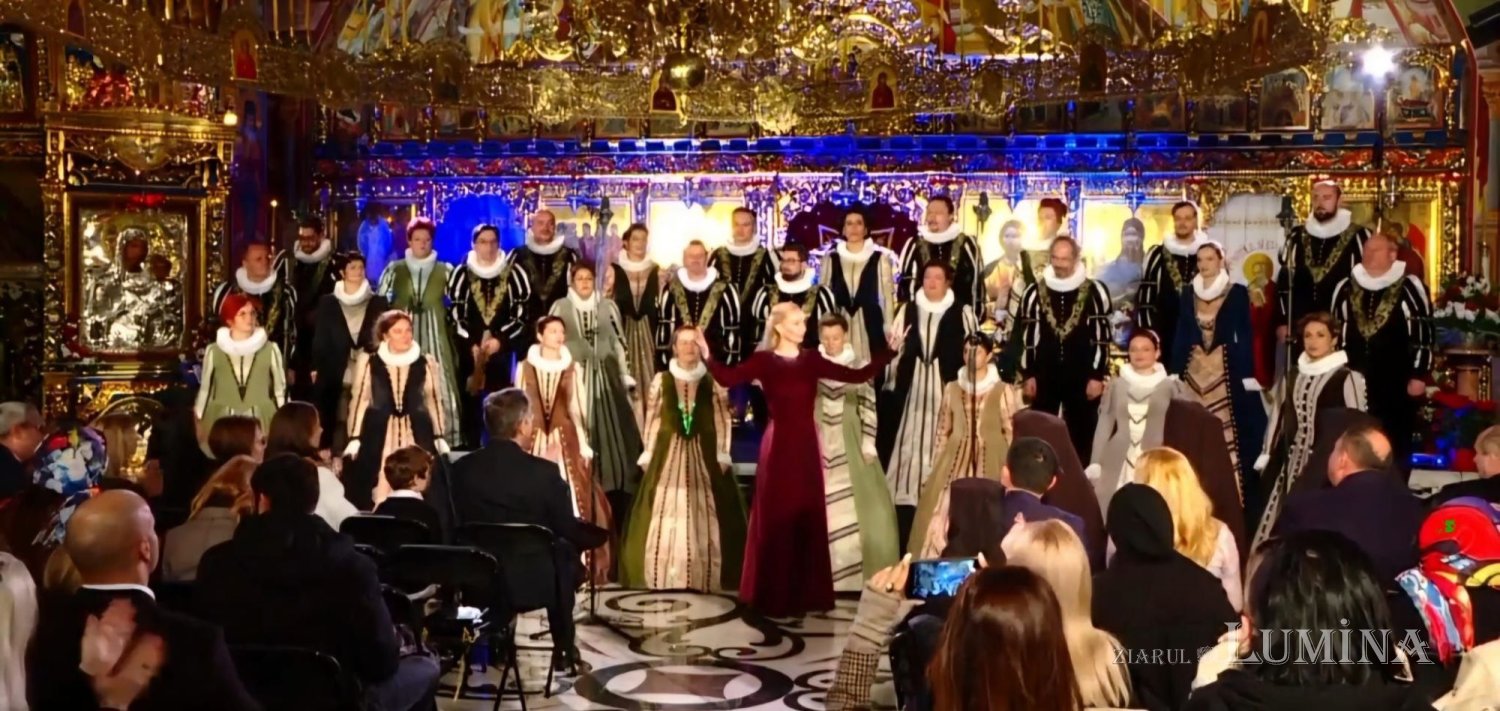 Concert de colinde la Mănăstirea Pantocrator din județul Teleorman 282230