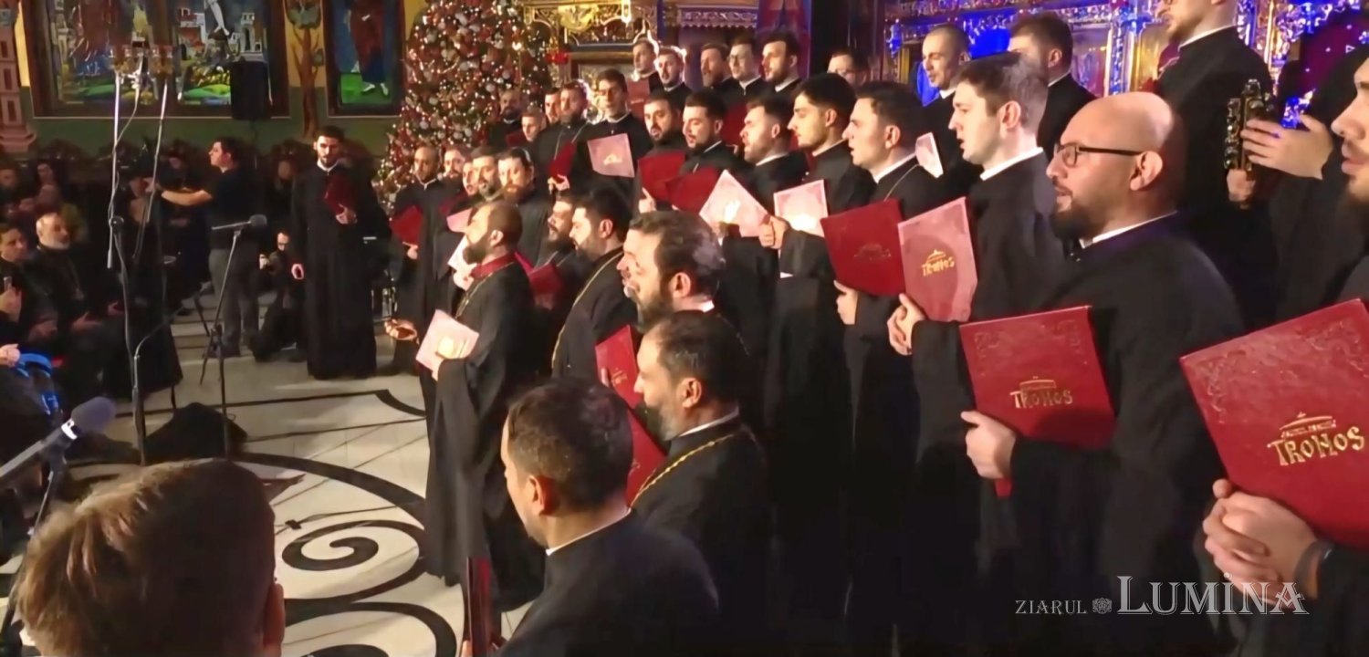 Concert de colinde la Mănăstirea Pantocrator din județul Teleorman 282231