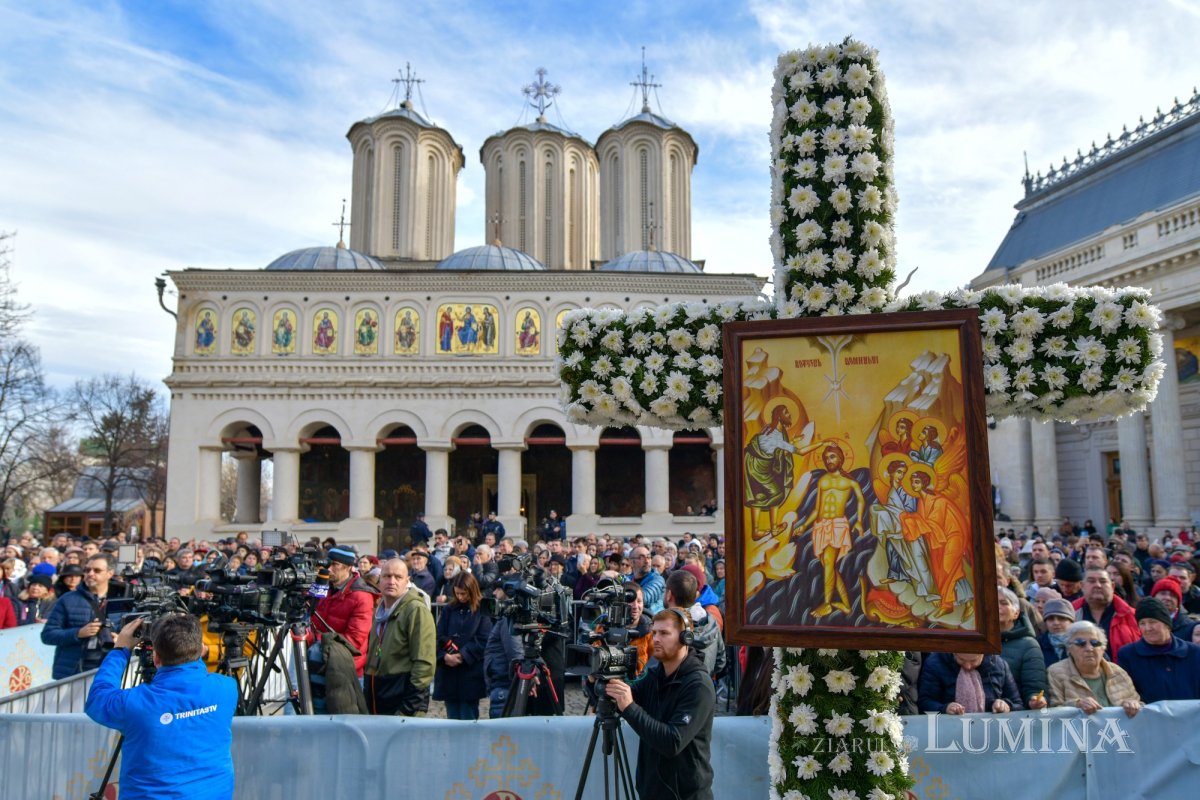 Sărbătoarea Botezului Domnului la Catedrala Patriarhală din București 283198