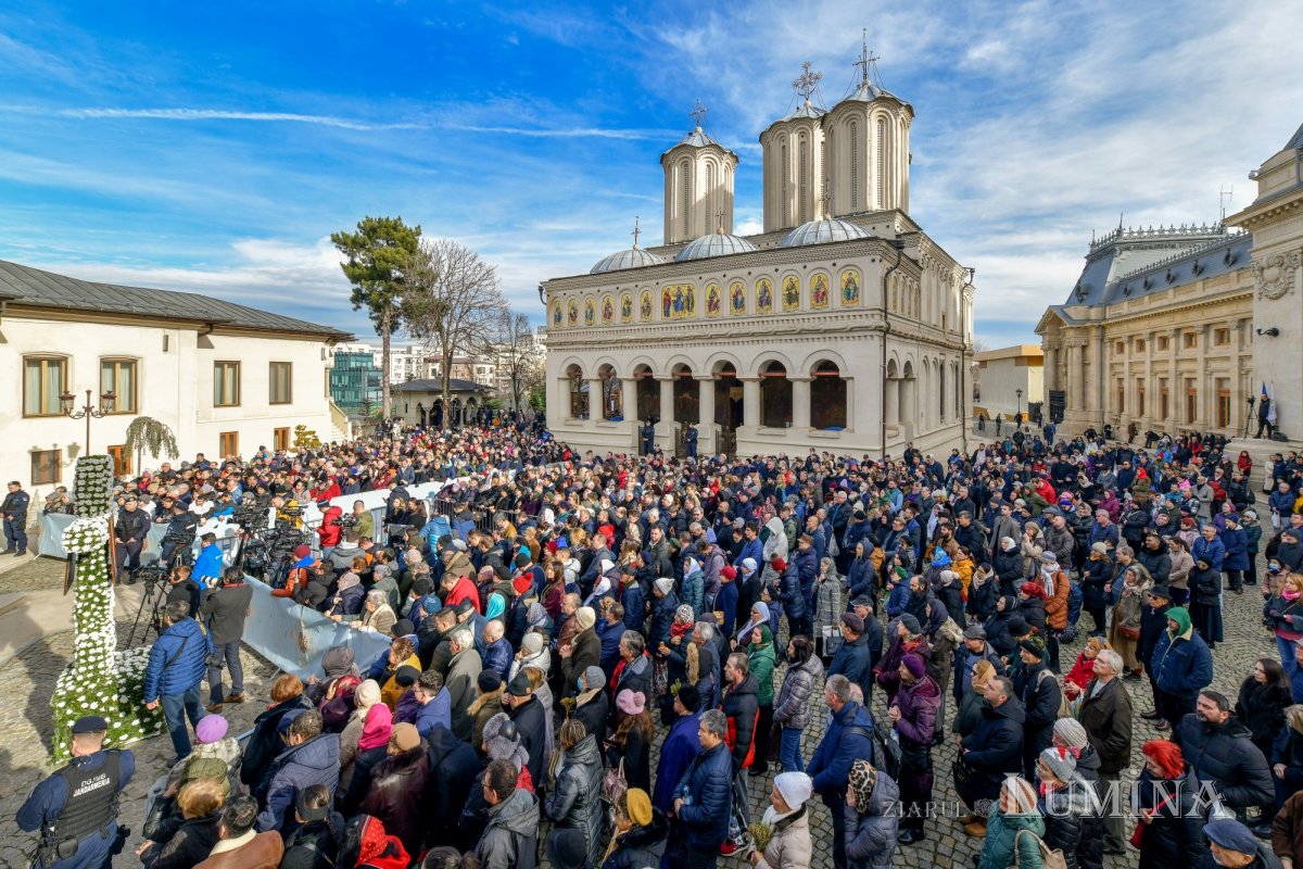 Sărbătoarea Botezului Domnului la Catedrala Patriarhală din București 283214
