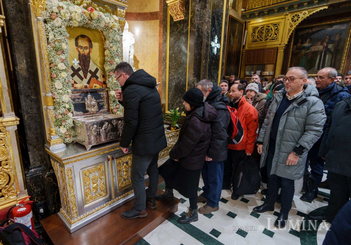 Debutul sărbătorii Sfântului Grigorie de Nyssa în centrul Capitalei 283641