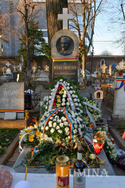 Rugăciuni de pomenire pentru poetul Mihai Eminescu în Capitală 283923