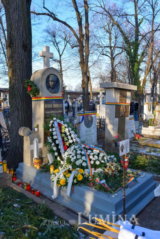 Rugăciuni de pomenire pentru poetul Mihai Eminescu în Capitală 283924