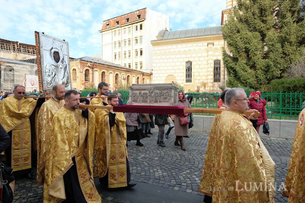 Procesiune tradițională la Biserica Domnească din Capitală 284098