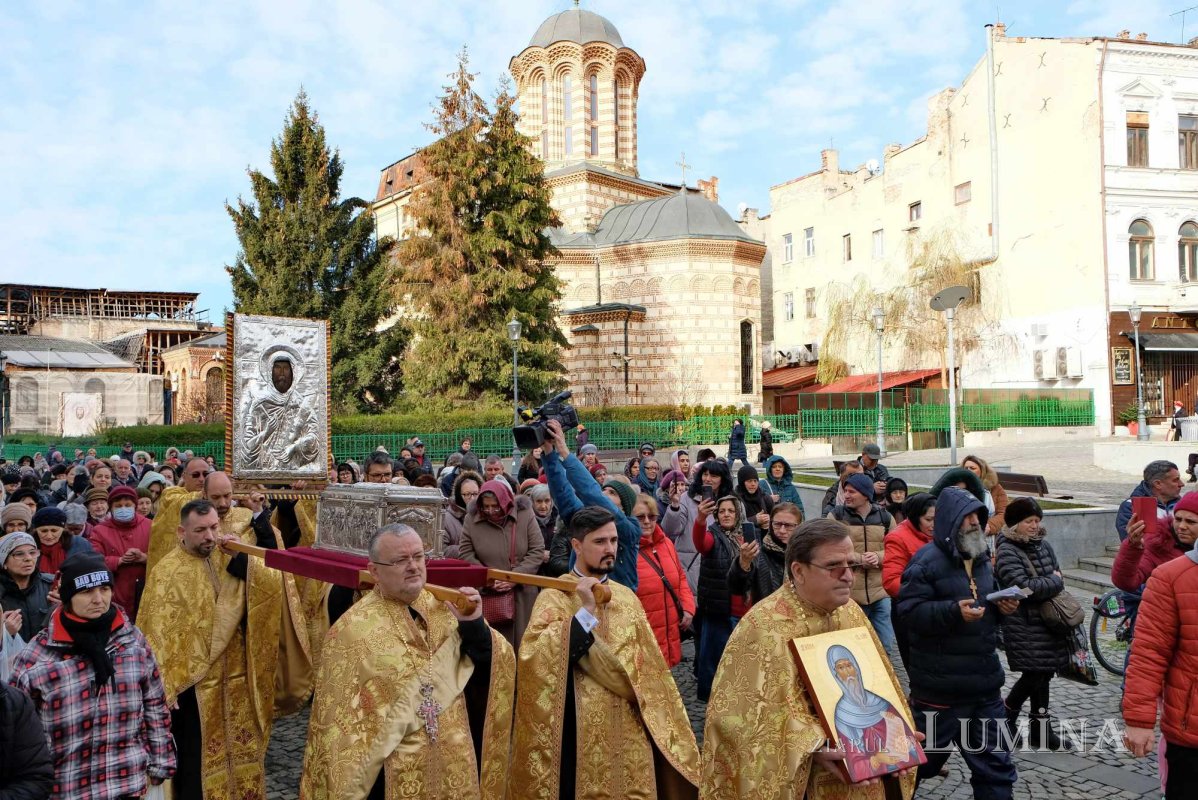 Procesiune tradițională la Biserica Domnească din Capitală 284100