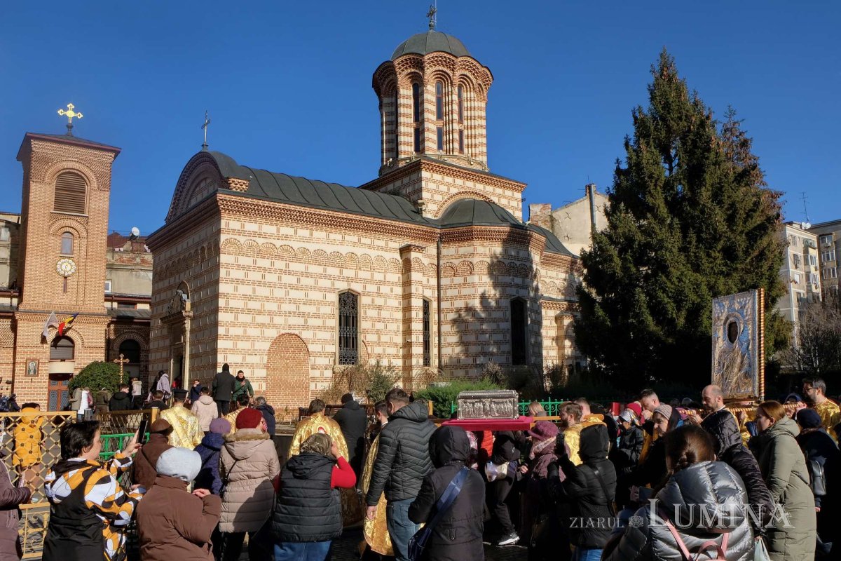 Procesiune tradițională la Biserica Domnească din Capitală 284125